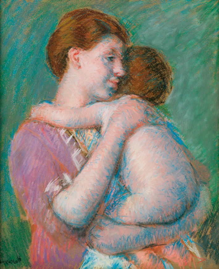  玛丽·卡萨特 Mary Cassatt —— 母亲与孩子 (2)